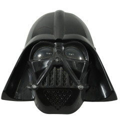 Darth Vader karnevalová maska na tvár čierna
