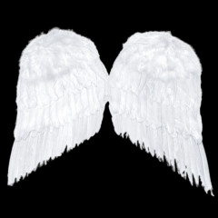 Anjelské krídla biele 55x45 cm