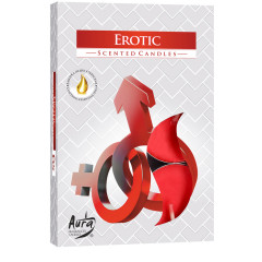Čajové sviečky EROTIC 6 ks