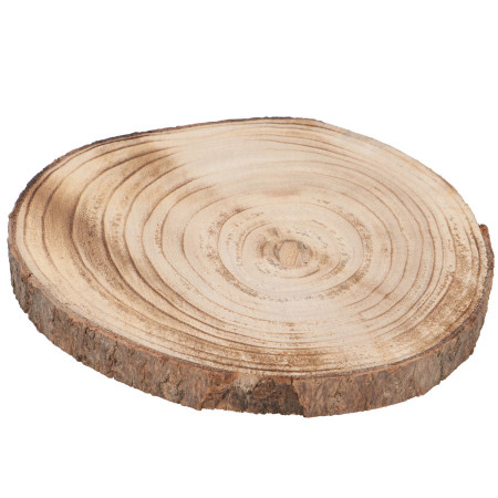 Dekoračný pník drevený 18x1,8 cm