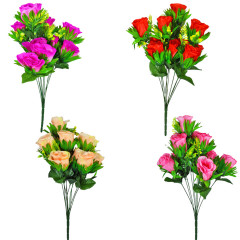 Kytica ruží 10 kvetov 53 cm