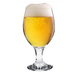 Sklenený pohár na pivo 400ml 6 ks 16x6,5 cm