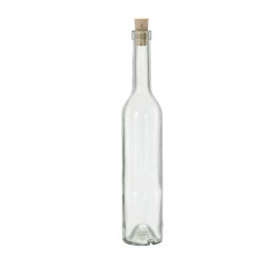Sklenená fľaša "PRIMAVERA" 500ml s korkom