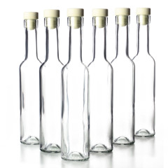 Sklenená fľaša "BELISSIMO" 250ml s korkom 24,6x5 cm