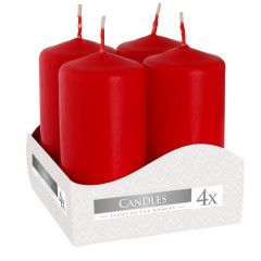 Adventná sviečka červená 8 cm x 3,8 cm