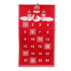 Adventný kalendár 48x74 cm