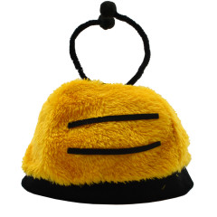 Karnevalová čiapka malej včielky s tykadlami Ø23 cm