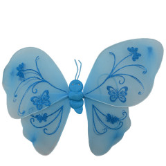 Motýlie krídla modré 38x32 cm