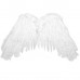 Anjelské krídla biele 60x35 cm
