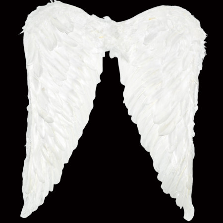 Anjelské krídla biele 56x65 cm