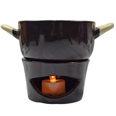 Keramická miska s ohrevom na čajovú sviečku 300ml