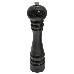 Drevený mlynček na korenie čierny 25x5 cm