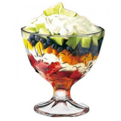 Sklenený pohár na zmrzlinu 250ml
