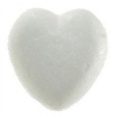 Polystyrénové srdce plné 6 cm