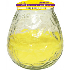 Sviečka proti komárom v skle Citronella  200 g 10,5x9,7 cm