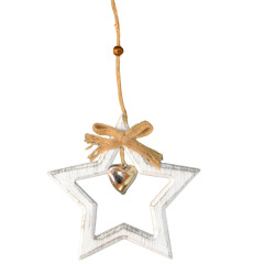 Vianočná dekorácia-hviezda Q 15 cm