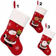 Vianočná ponožka na zavesenie 45 cm
