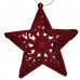Vianočné hviezdy bordové 2 ks 12 cm