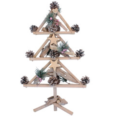 Vianočný drevený stromček 48 cm