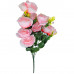 Kytica ruža 9 kvetová 53 cm