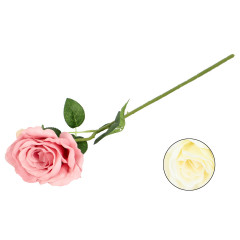 Umelý kvet kusovka ruža 52 cm