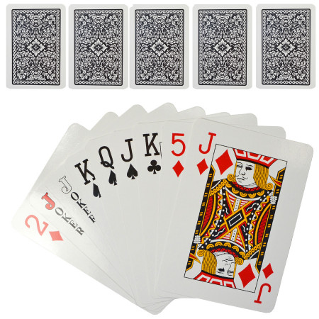 Hracie karty JUMBO 54 ks 15,5x9 cm