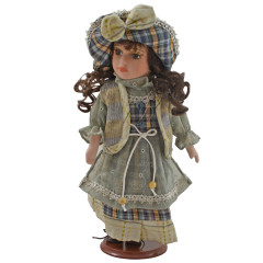 Porcelánová bábika "MAŠLIČKA" 31 cm