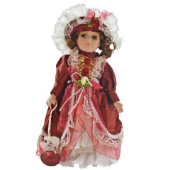 Porcelánová bábika Dvorná dáma I 31 cm