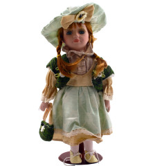 Porcelánová bábika Mentolové dievča 31 cm