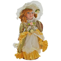 Porcelánová bábika Dvorná dáma IV 31 cm