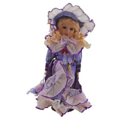Porcelánová bábika Dvorná dáma VI 31 cm