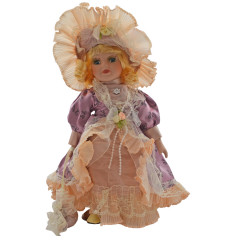 Porcelánová bábika Dvorná dáma VIII 31 cm