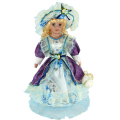 Porcelánová bábika - ,,dvorná dáma XIII,, 41 cm