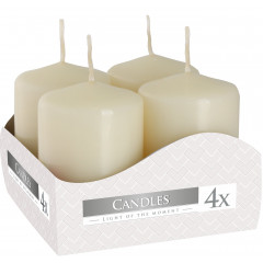 CANDLE CHIC Adventná sviečka slonovina 6 cm Q 3,8 cm