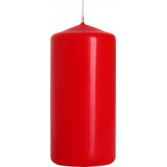 CANDLE CHIC Sviečka valec červená 10 cm Q 4,8 cm