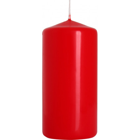 Sviečka valec červená 10 cm Ø4,8 cm