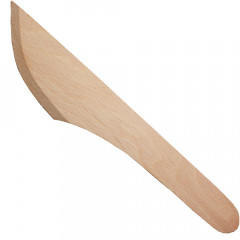 Nožík na maslo bukové drevo 21x4x0,4 cm