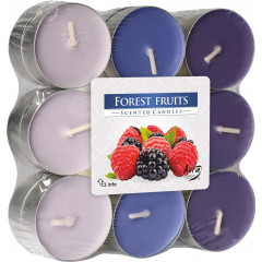 Čajové sviečky FOREST FRUITS 18 ks