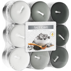Čajové sviečky SALT CAVE 18 ks