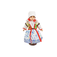 HOME DECO Porcelánové bábiky - tradičné šaty 31 cm