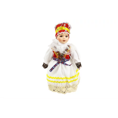 HOME DECO Porcelánové bábiky - tradičné šaty 31cm