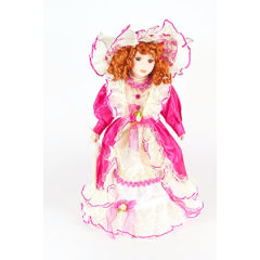 HOME DECO Porcelánová bábika princezná 41cm