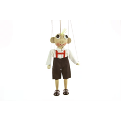 Marioneta drevená bábka Hurvínek
