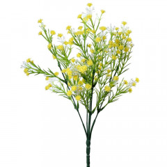 Gypsa- nevestin závoj žltý 32 cm