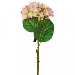 Umelý kvet hortenzia bledo ružová 50 cm